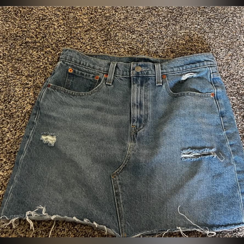 Levi's Blue Denim Skirt